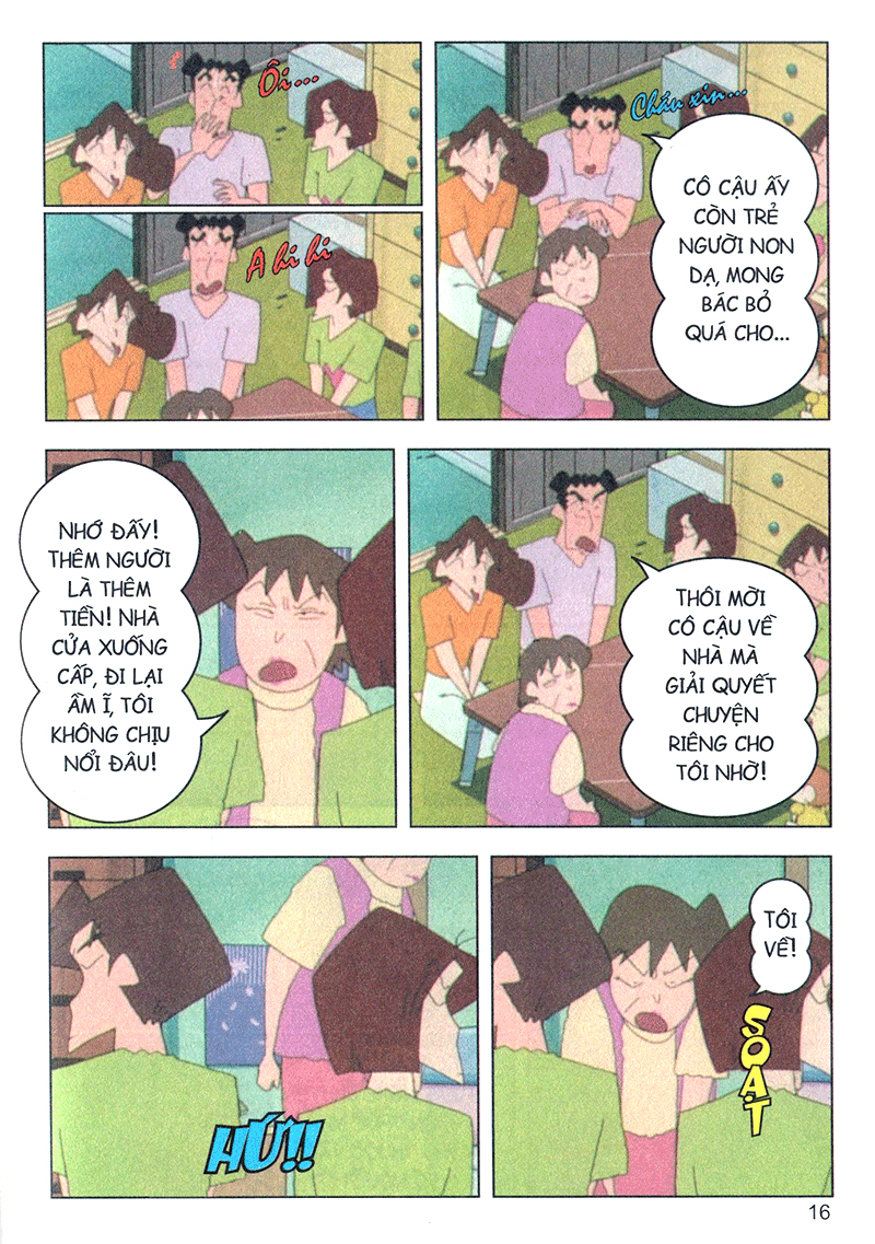 bộ shin - cậu bé bút chì - phiên bản hoạt hình màu - tập 46 (tái bản 2019) - Ảnh 14