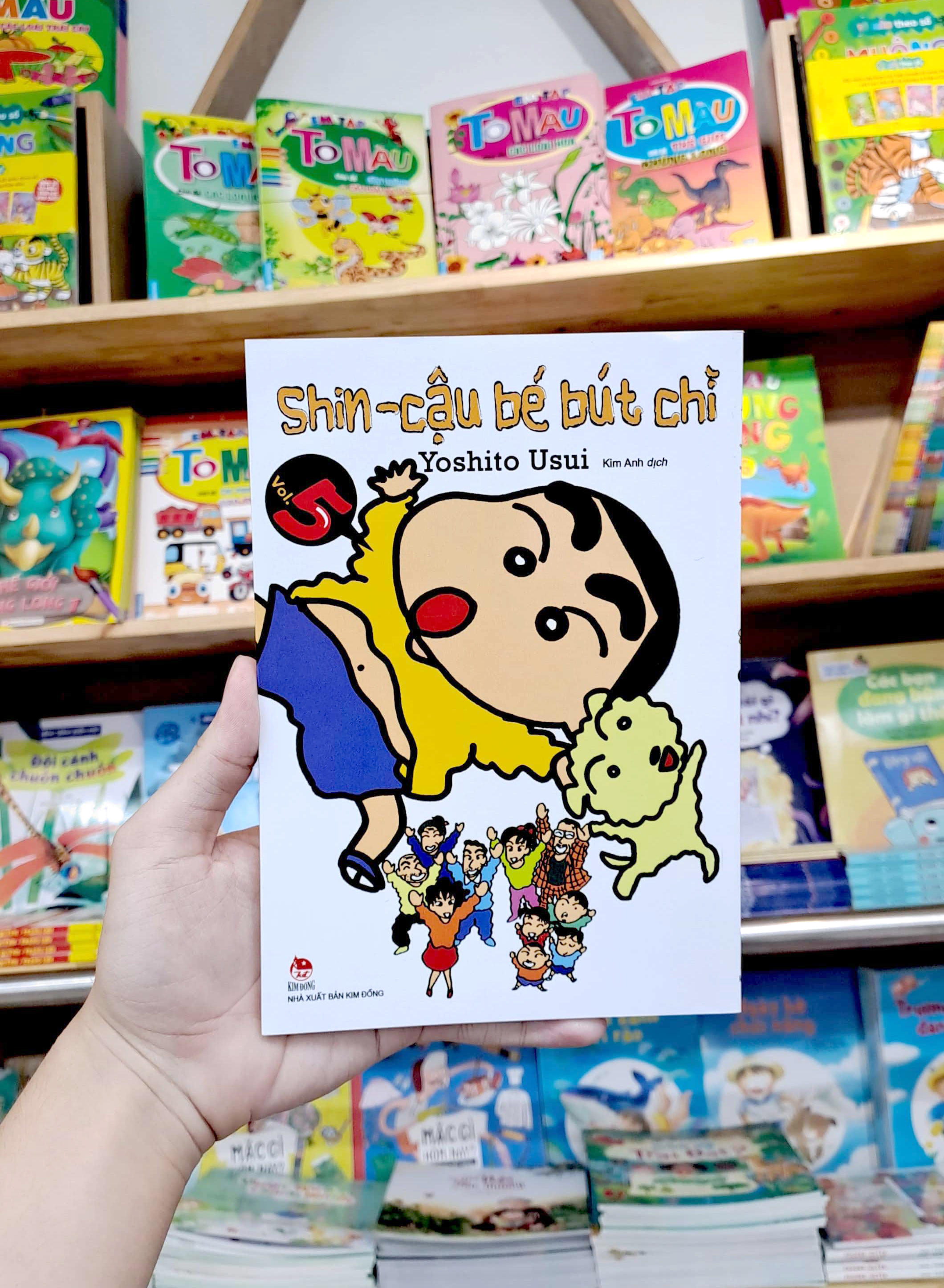 bộ shin - cậu bé bút chì - tập 5 (tái bản 2023) - Ảnh 9