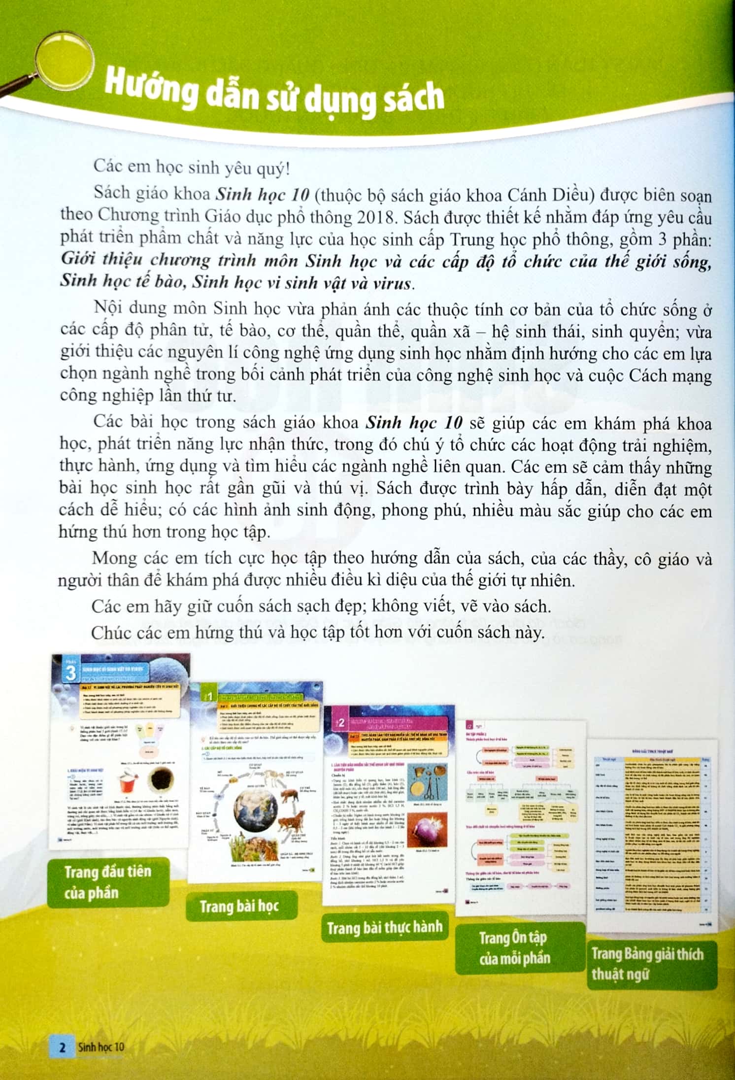 Bo
						
										
										Sinh Hoc 10 (Canh Dieu) (Chuan) - Ảnh 3