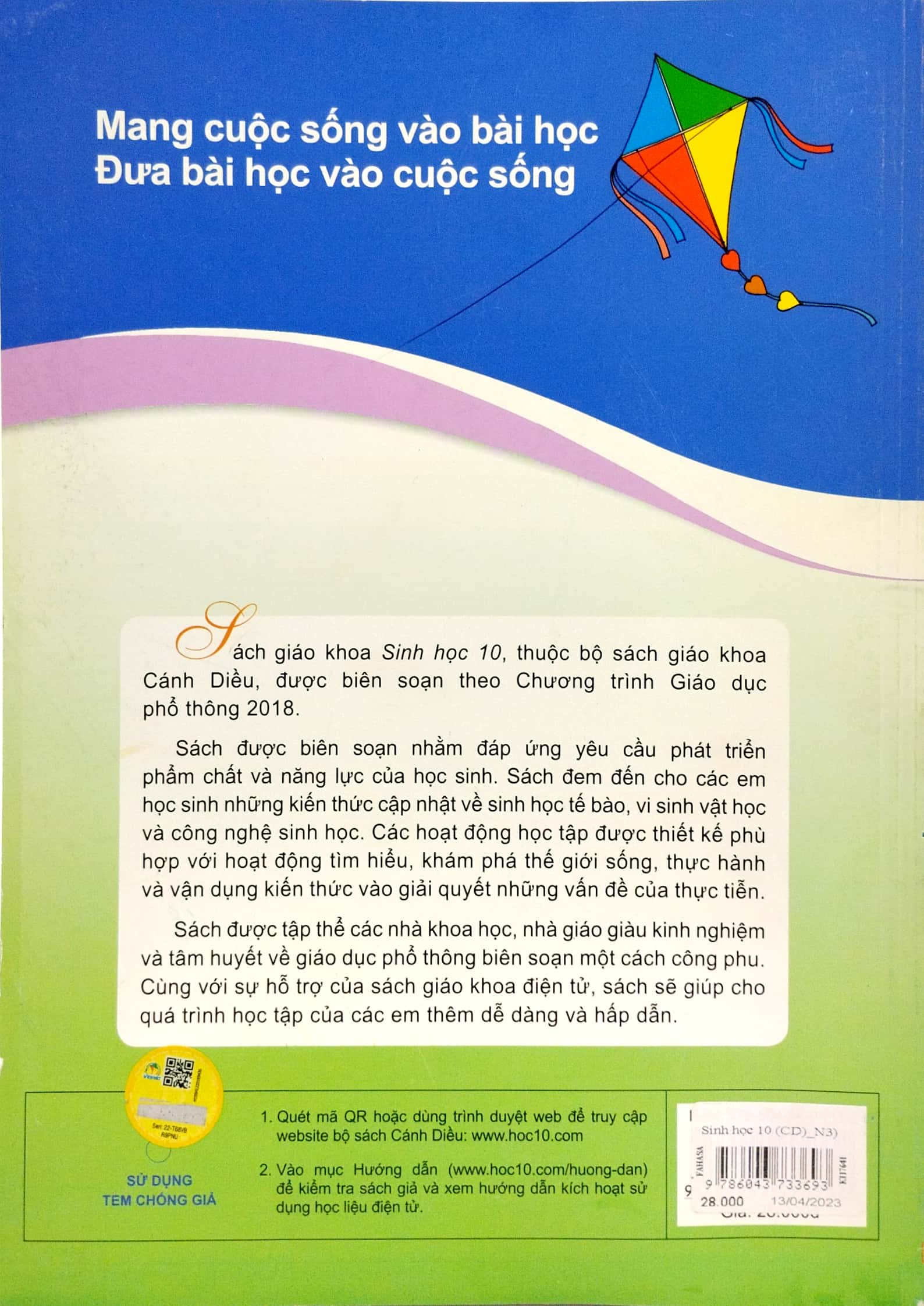 Bo
						
										
										Sinh Hoc 10 (Canh Dieu) (Chuan) - Ảnh 6