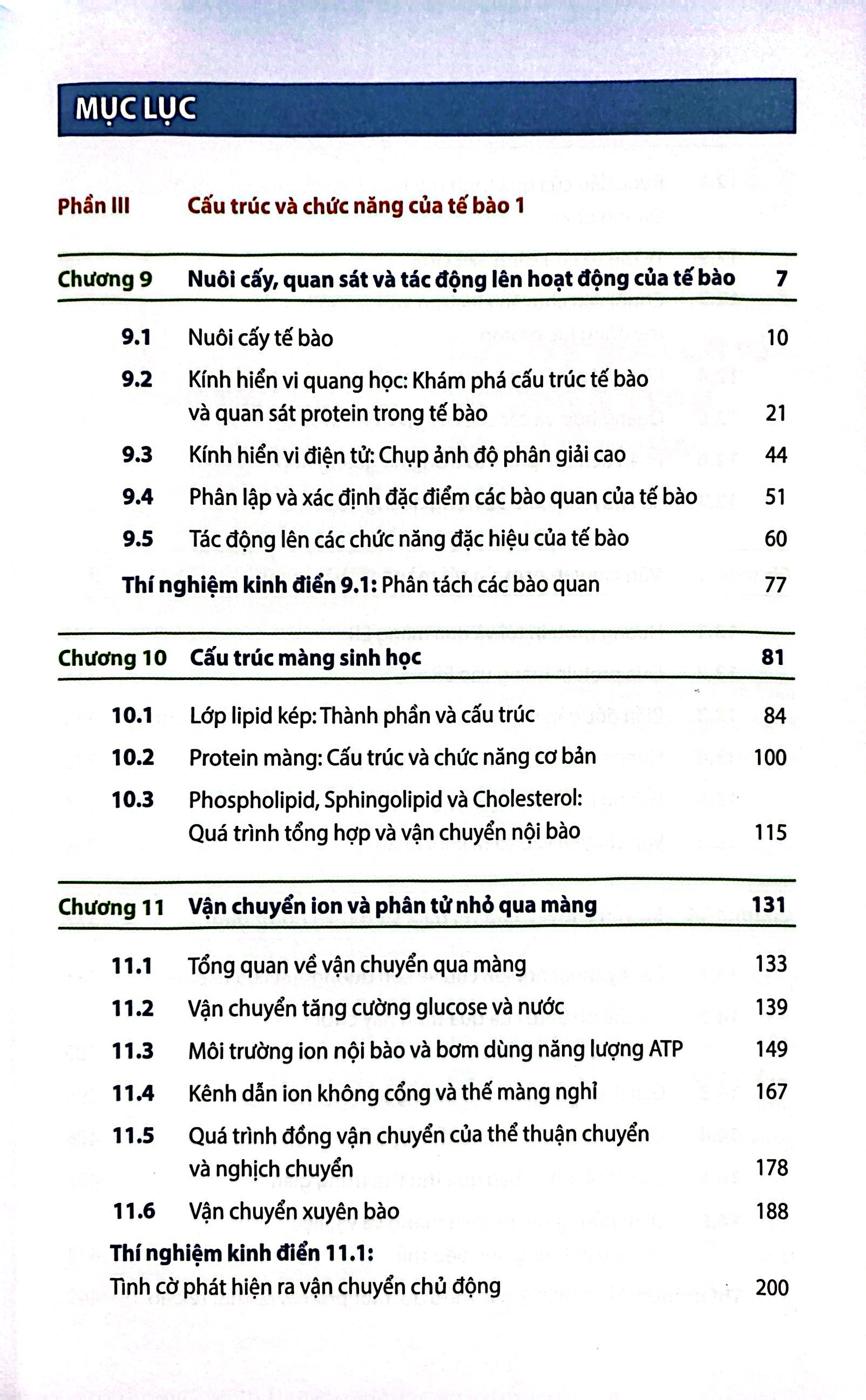 Bộ Sinh Học Phân Tử Của Tế Bào - Tập 3 - Cấu Trúc Và Chức Năng Của Tế Bào 1 (Tái Bản 2024) - Ảnh 3