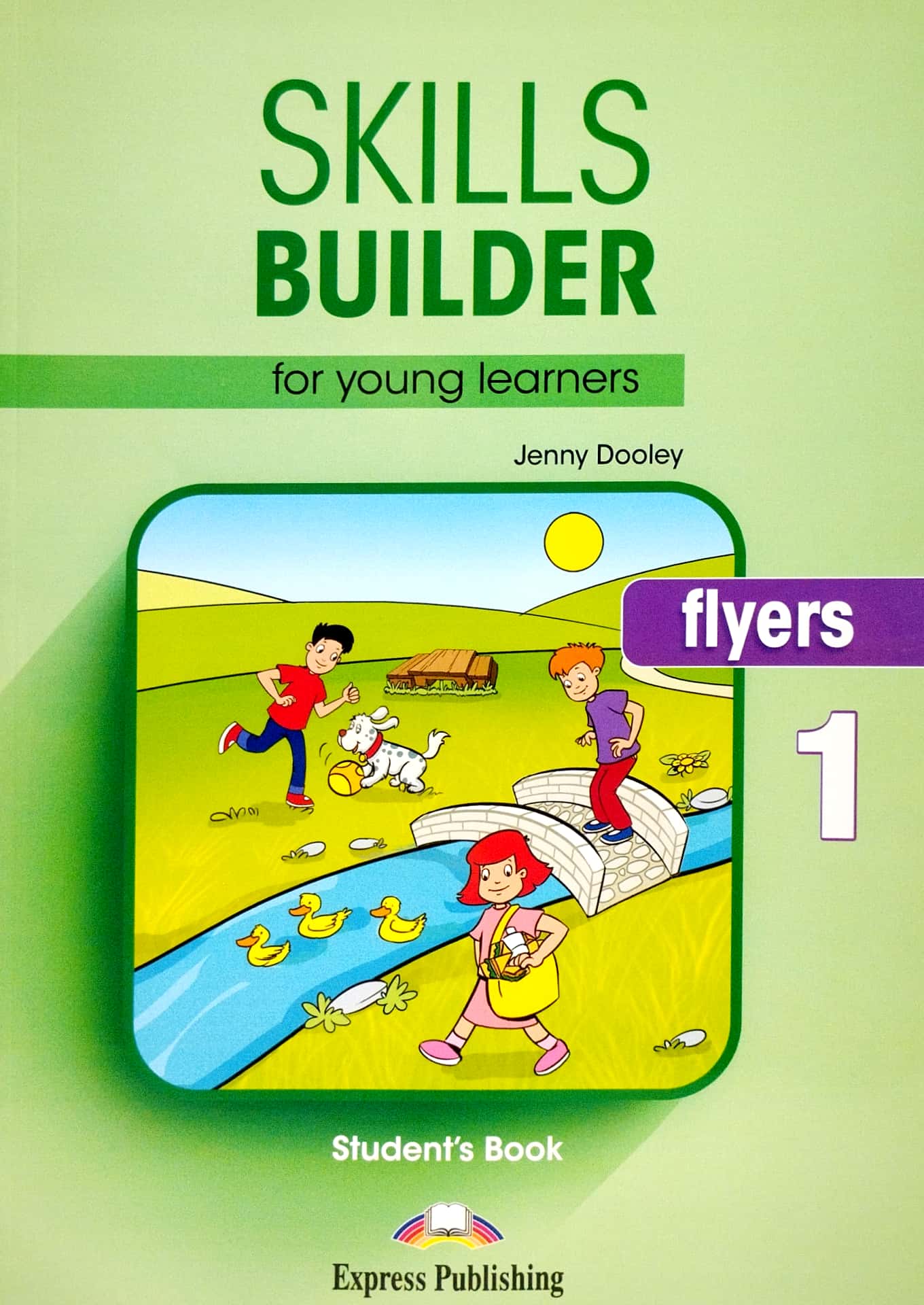 bộ skills builder for young learners flyers 1 - student's book with digibooks app