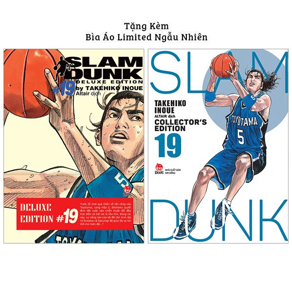 bộ slam dunk - deluxe edition - tập 19 - tặng kèm obi + bìa áo limited ngẫu nhiên