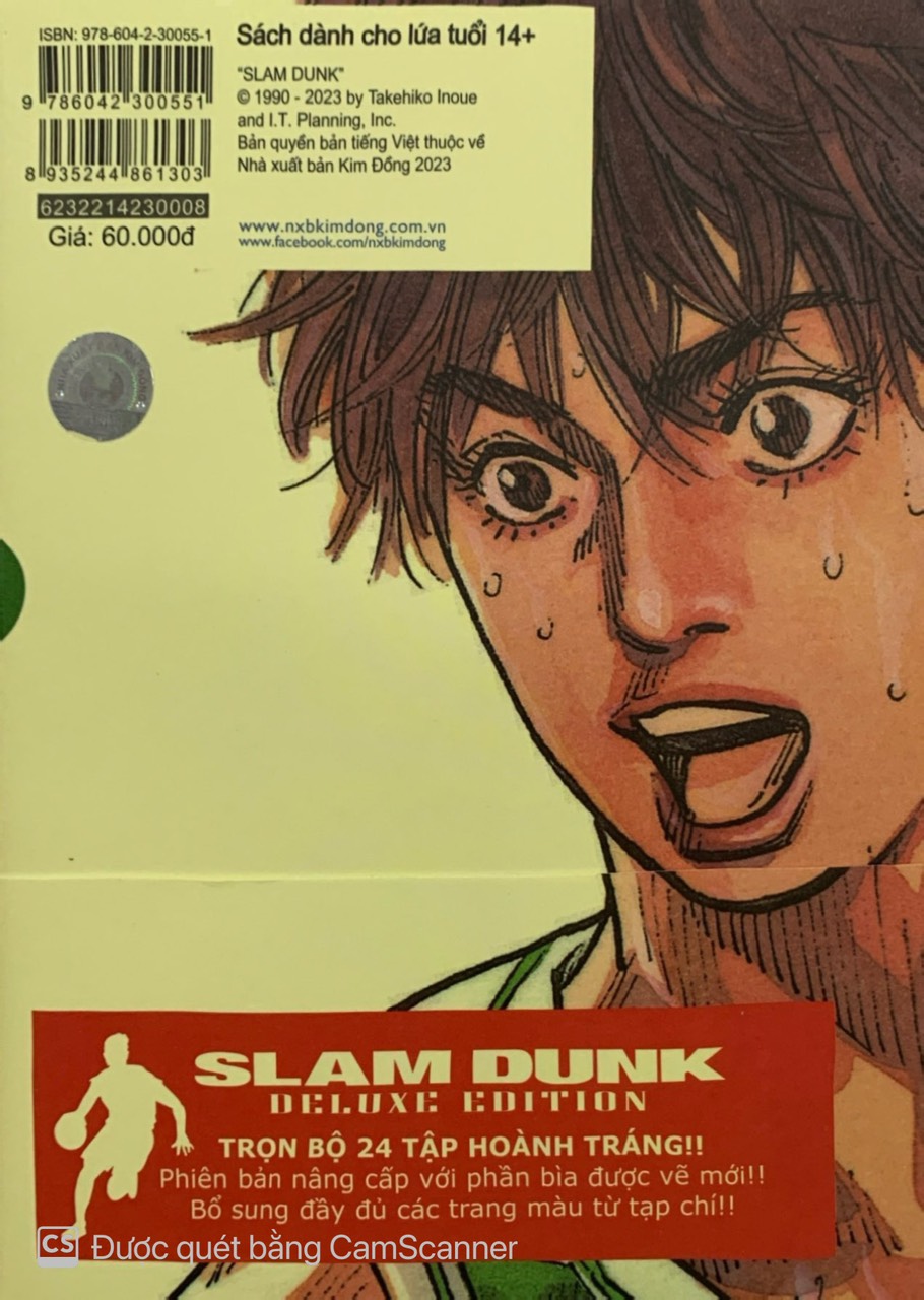 Bo
						
										
										Slam Dunk - Deluxe Edition - Tap 8 - Tang Kem Obi + Bia Ao Limited Ngau Nhien - Ảnh 9