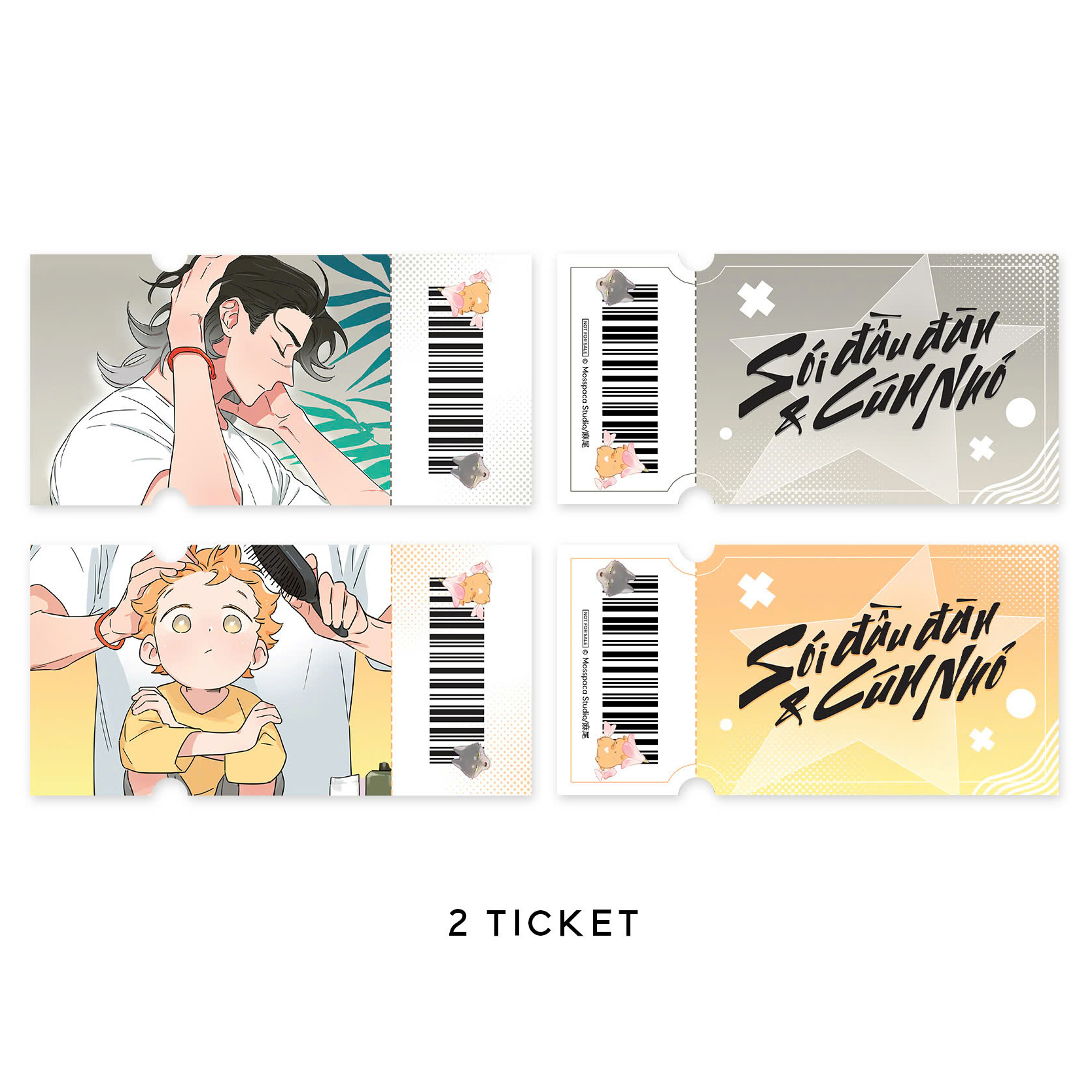 Bộ Sói Đầu Đàn Và Cún Nhỏ - Tập 3 - Tặng Kèm Ticket Random 1 Trong 2 Mẫu - Ảnh 4
