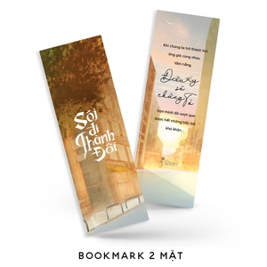 bộ sói đi thành đôi - tập 2 - bản đặc biệt - bìa cứng - tặng kèm bookmark hai mặt bồi cứng + postcard hai mặt bồi cứng + postcard trong + standee hai mảnh hologram - Ảnh 6