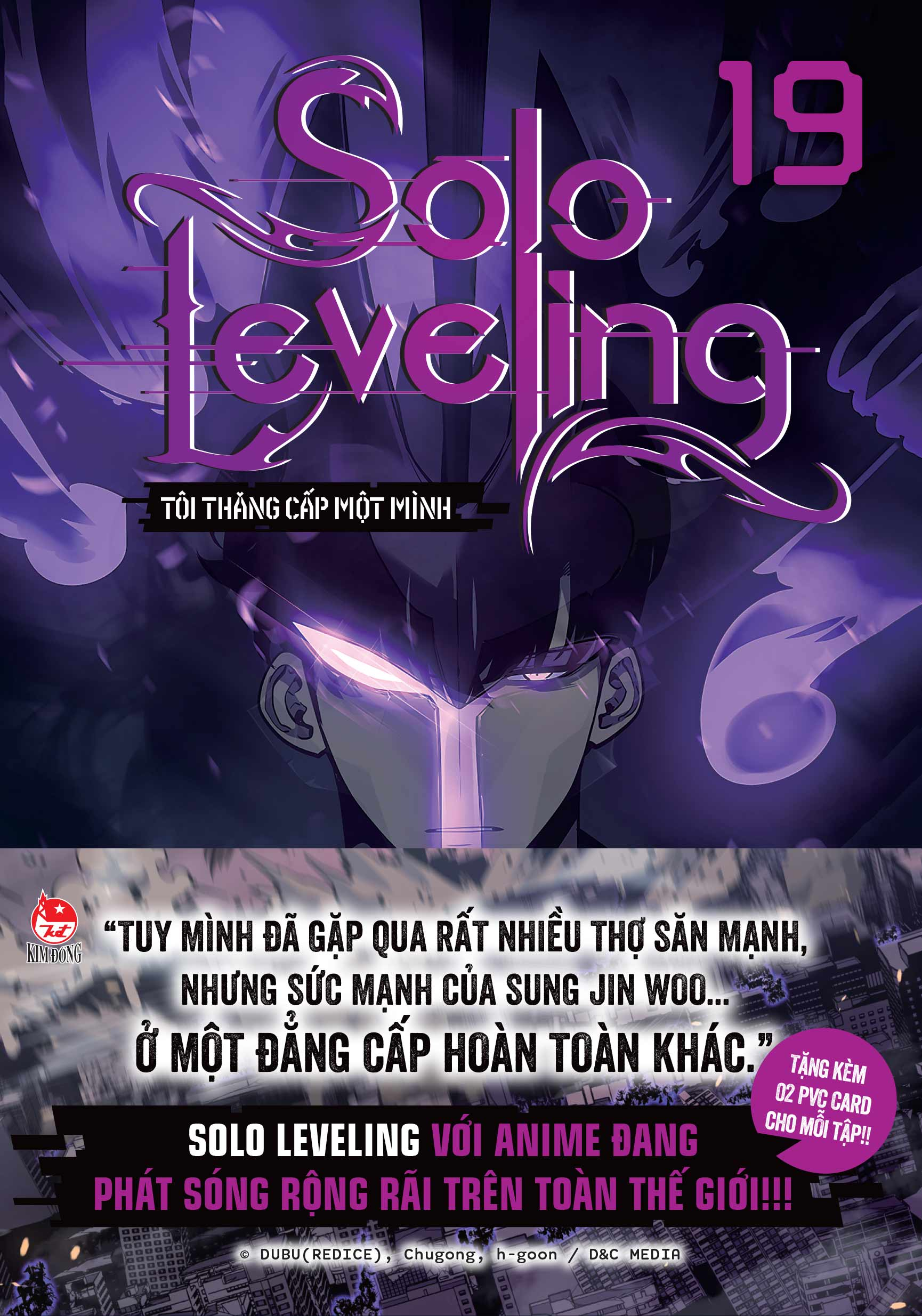 Bộ Solo Leveling - Tôi Thăng Cấp Một Mình - Tập 19 - Tặng Kèm Obi + 2 PVC Card - Ảnh 3