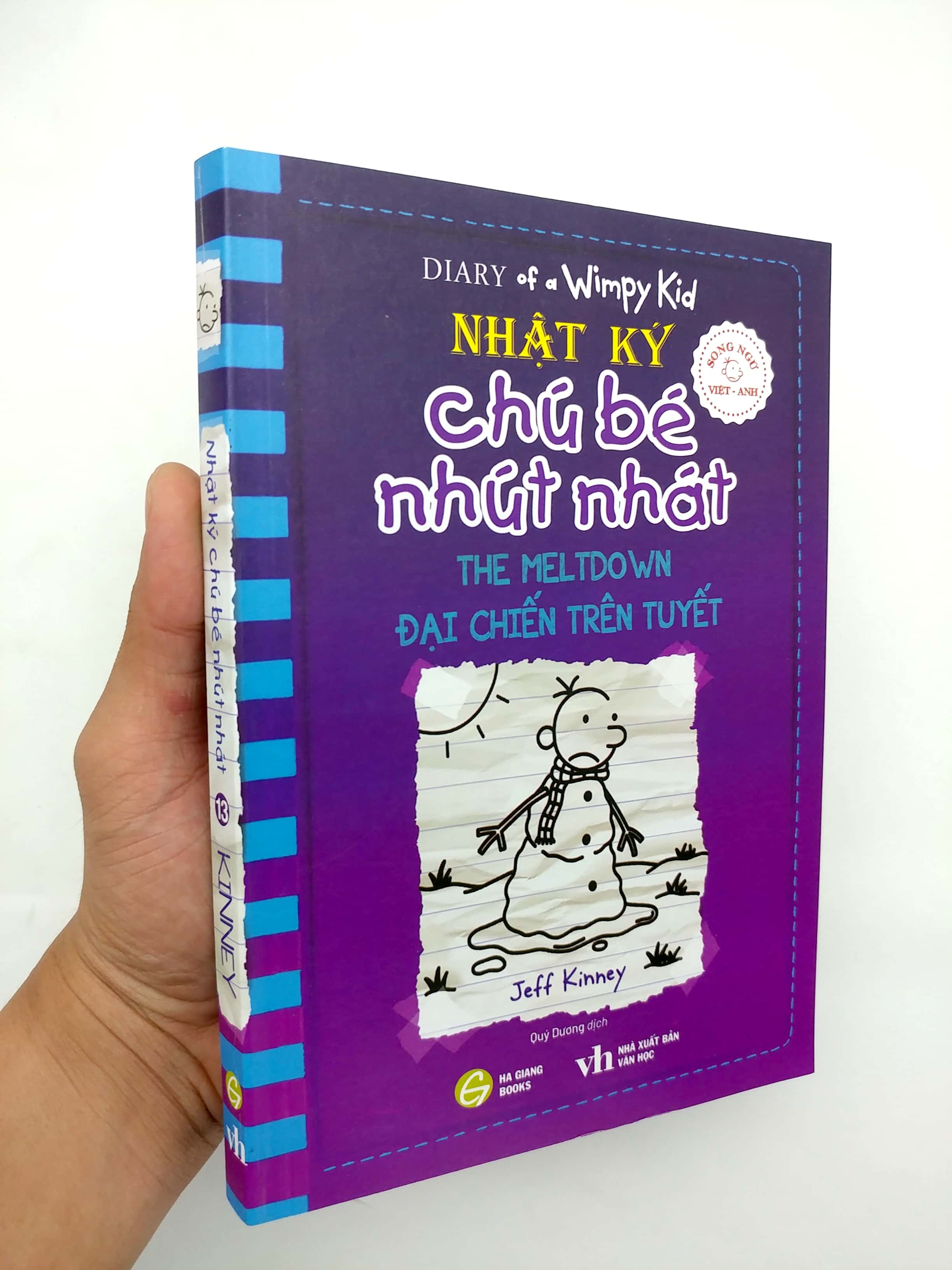 bộ song ngữ việt - anh - diary of a wimpy kid - nhật ký chú bé nhút nhát - tập 13: đại chiến trên tuyết - the meltdown - Ảnh 8