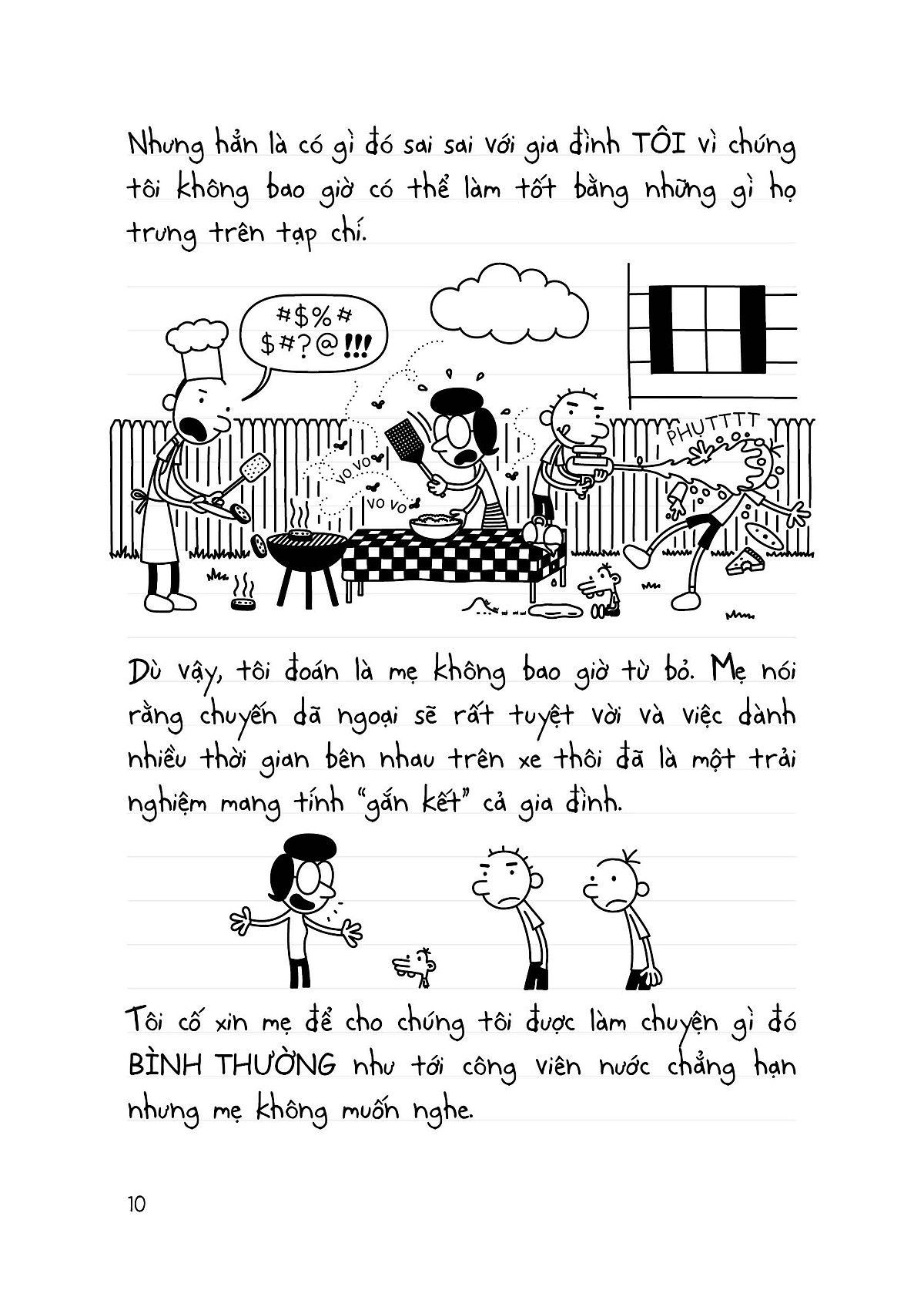 bộ song ngữ việt - anh - diary of a wimpy kid - nhật ký chú bé nhút nhát - tập 9: kỳ nghỉ thảm khốc - the long haul - Ảnh 10