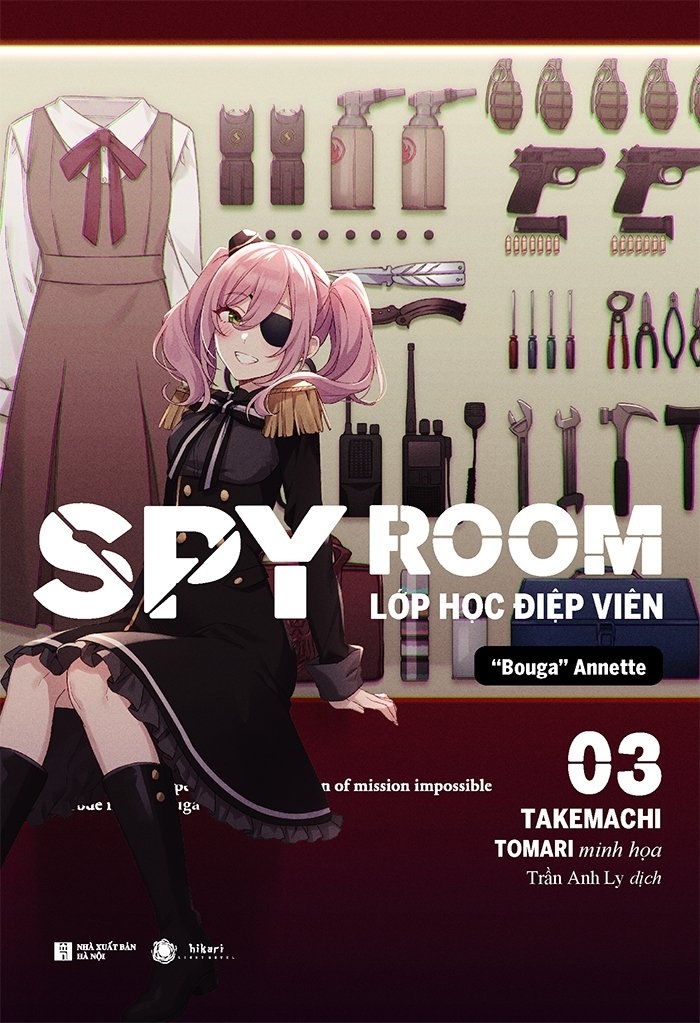 bộ spy room - lớp học điệp viên - tập 3: bouga annette - bản đặc biệt 1 - tặng kèm bookmark + bộ postcard metalize + thẻ nhân vật - Ảnh 2