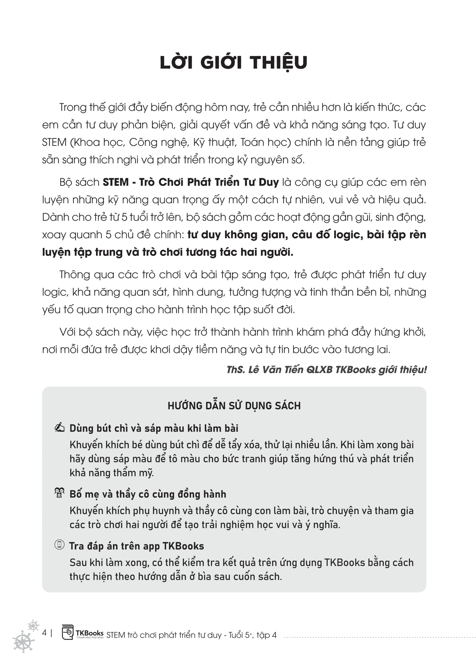 Bộ STEM Trò Chơi Phát Triển Tư Duy - Tuổi 5+ - Tập 2 - Ảnh 3