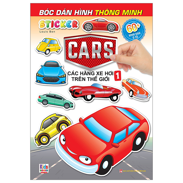 bộ sticker bóc dán hình thông minh - car - các hãng xe trên thế giới 1