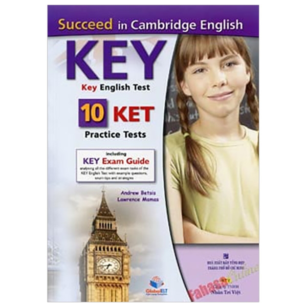 bộ succeed in cambridge english - key english tests - 10 ket practice tests (+cd)