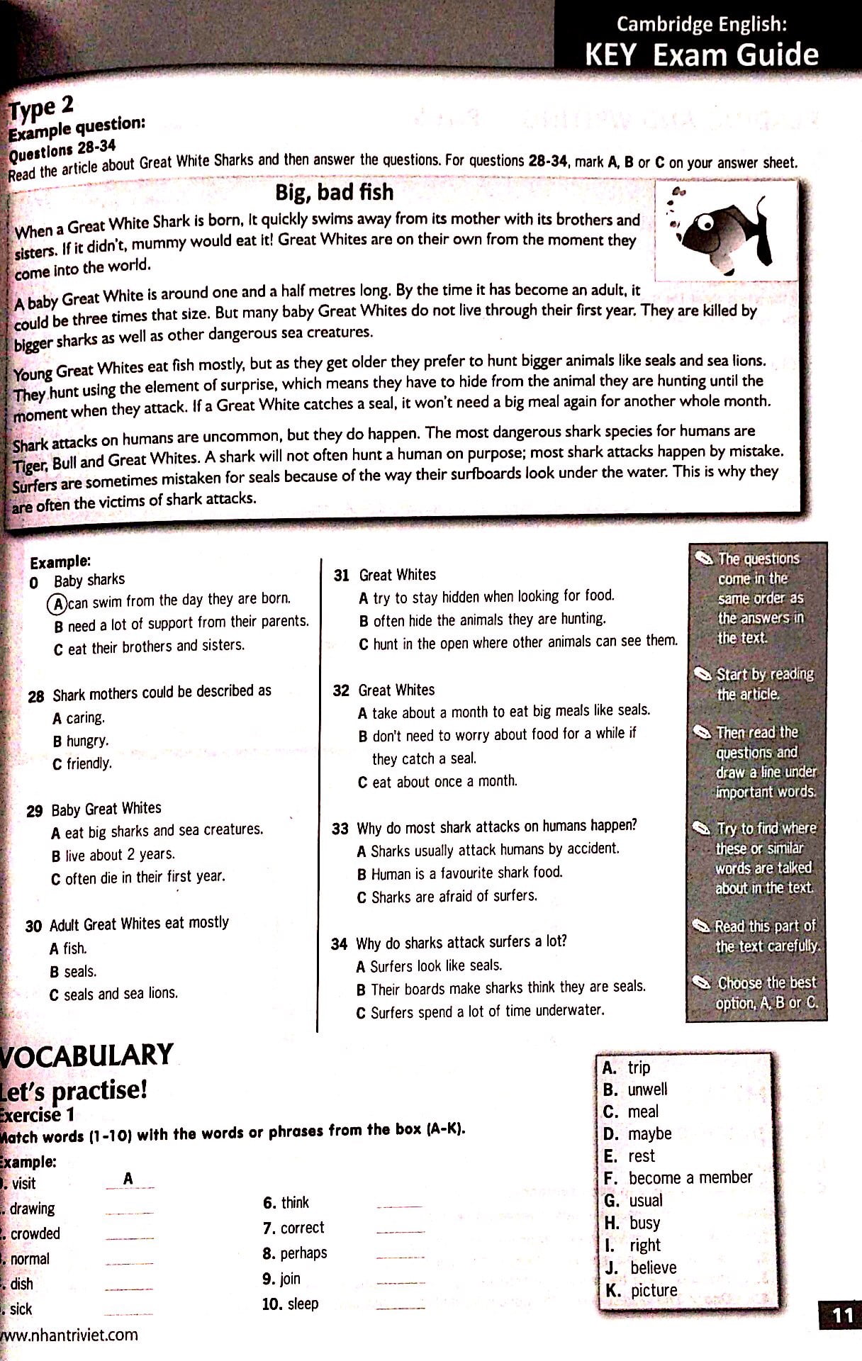 bộ succeed in cambridge english - key english tests - 10 ket practice tests (+cd) - Ảnh 9