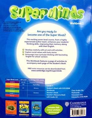 bộ super minds 1 - workbook - Ảnh 10
