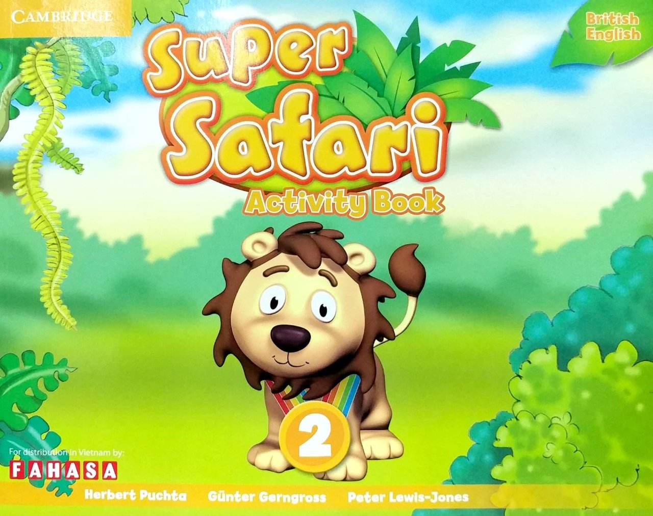 bộ super safari level 2 activity book - fahasa reprint