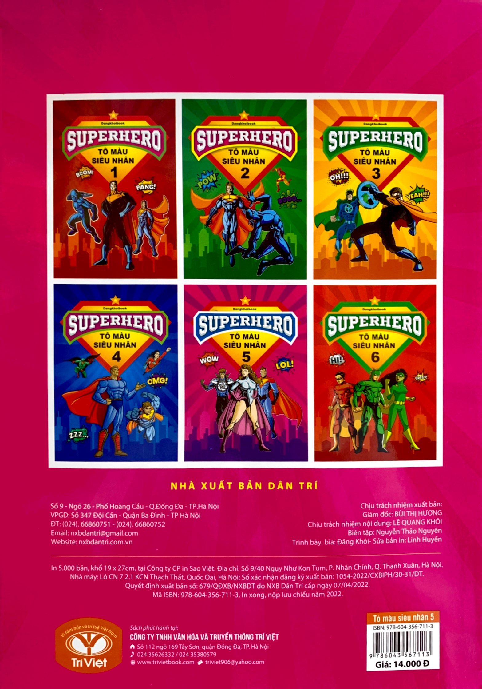 bộ superhero - tô màu siêu nhân 5 - Ảnh 6