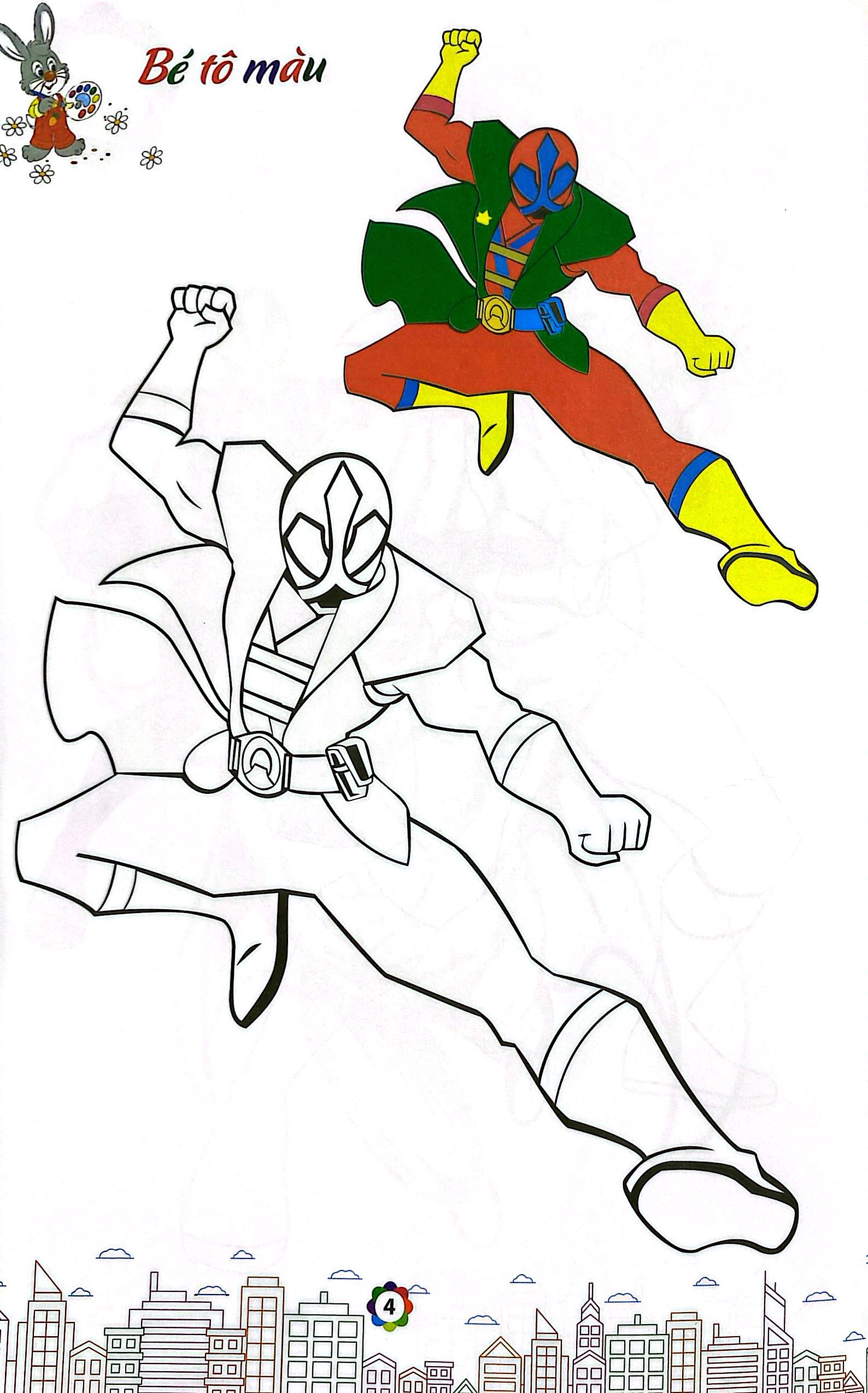 Bộ Superhero - Tô Màu Siêu Nhân - Tập 2 - Ảnh 5