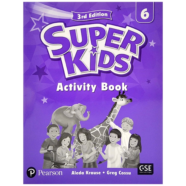 bộ superkids 3rd activity book level 6