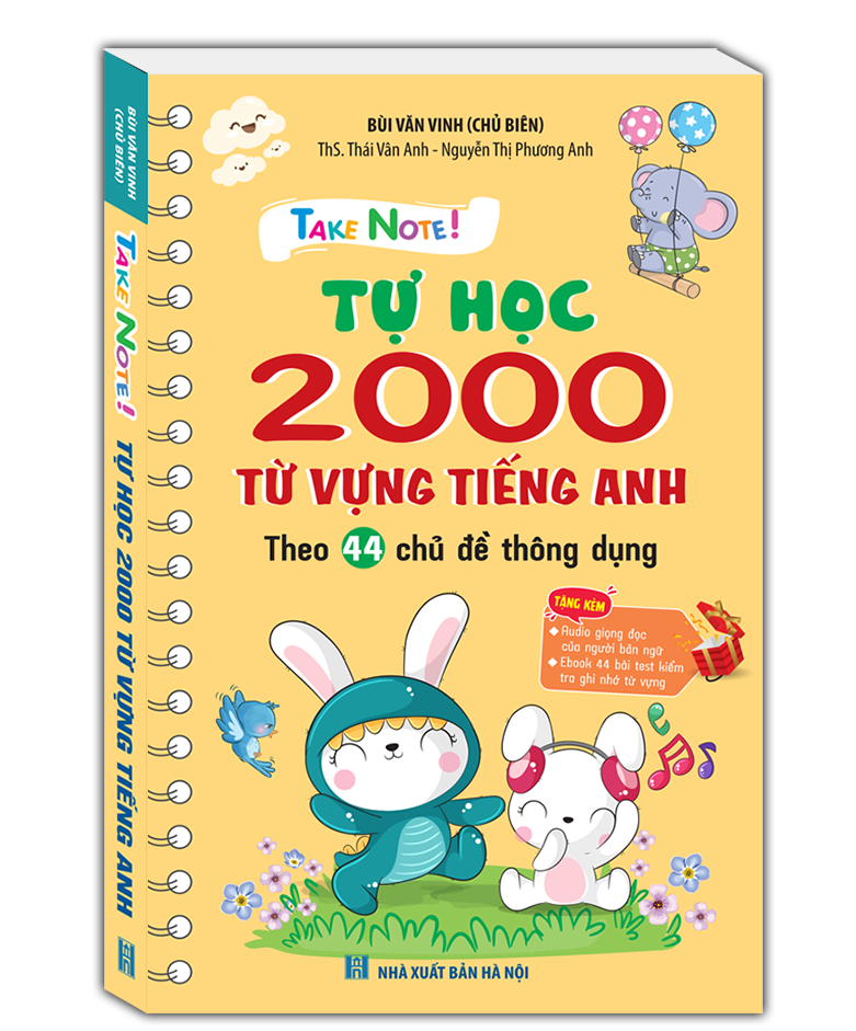 Bộ Take Note - Tự Học 2000 Từ Vựng Tiếng Anh Theo 44 Chủ Đề Thông Dụng - Ảnh 2