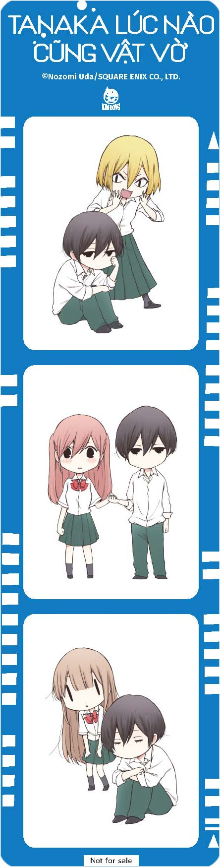bộ tanaka lúc nào cũng vật vờ - tập 12 - tặng kèm photo strip - Ảnh 3