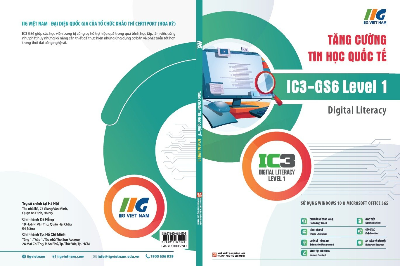 Bộ Tăng Cường Tin Học Quốc Tế - IC3-GS6 Level 1 - Digital Literacy (Tái Bản 2024) - Ảnh 3