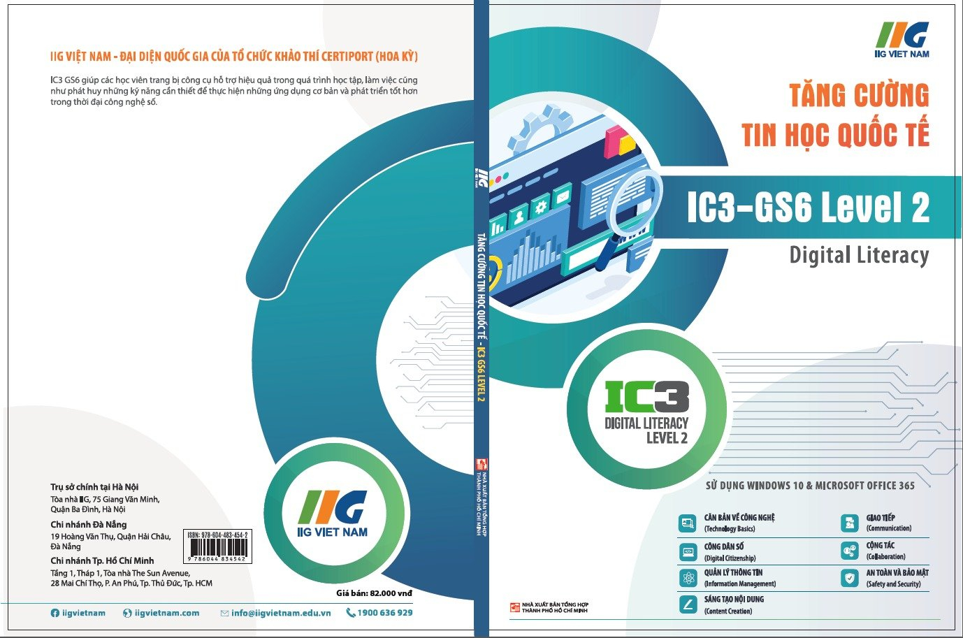 Bộ Tăng Cường Tin Học Quốc Tế - IC3-GS6 Level 2 - Digital Literacy (Tái Bản 2024) - Ảnh 3