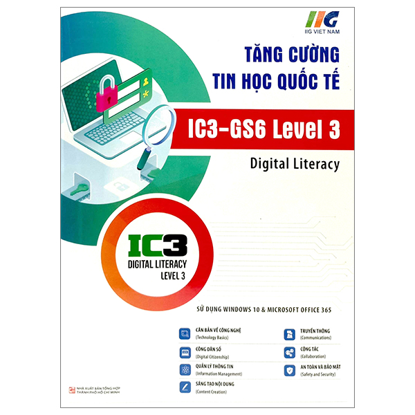 bộ tăng cường tin học quốc tế - ic3-gs6 level 3 (tái bản 2023)