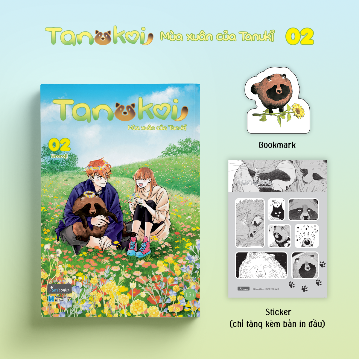 Bo
Tanukoi - Mua Xuan Cua Tanuki - Tap 2 - Tang Kem Bookmark Boi Cung + Sticker - Ảnh 2