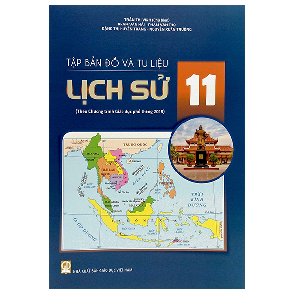 bộ tập bản đồ và tư liệu lịch sử 11 (theo chương trình giáo dục phổ thông 2018) (chuẩn)