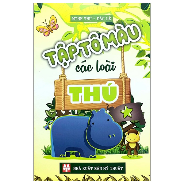 bộ tập tô màu các loài thú 1