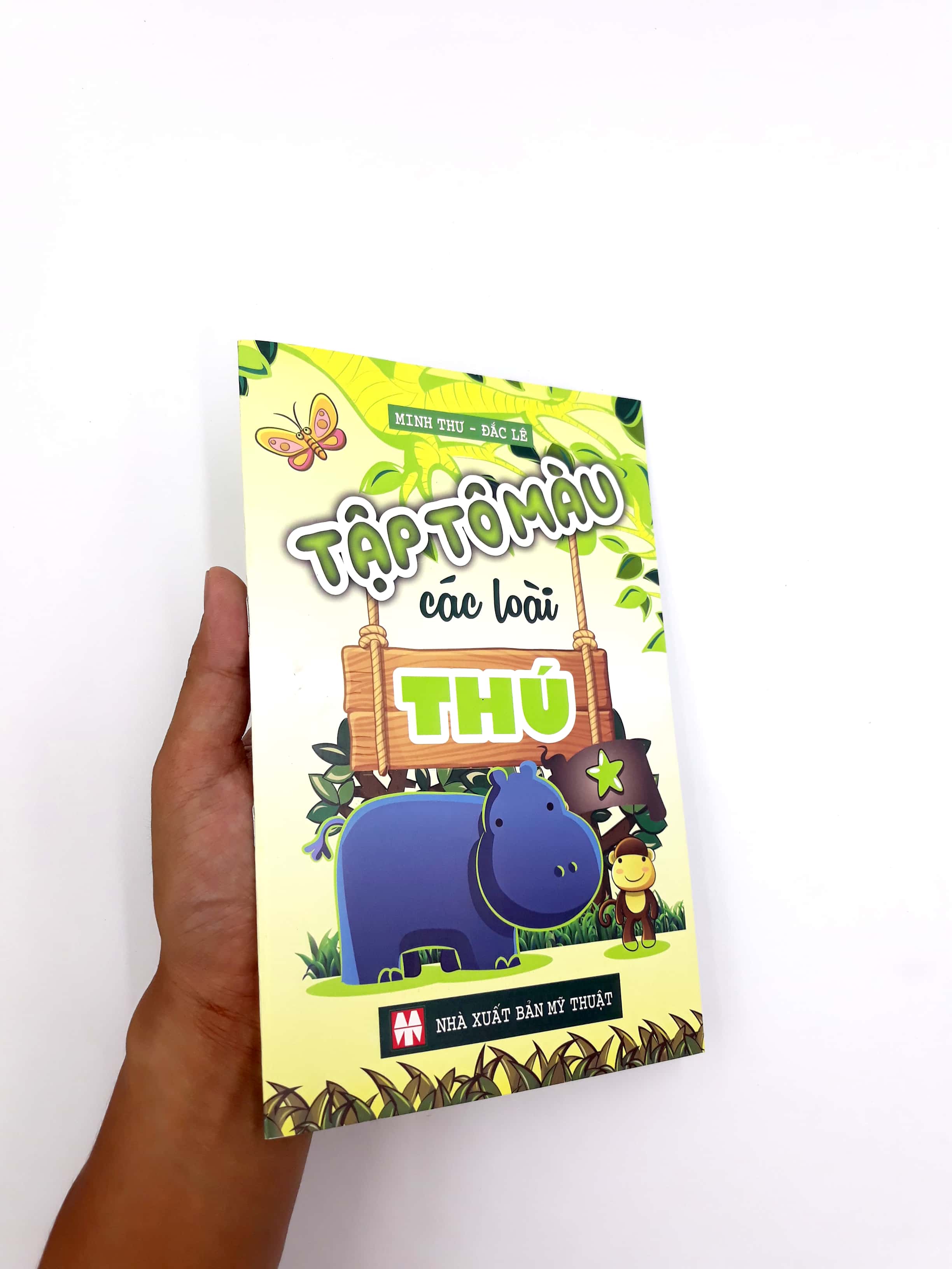 bộ tập tô màu các loài thú 1 - Ảnh 10