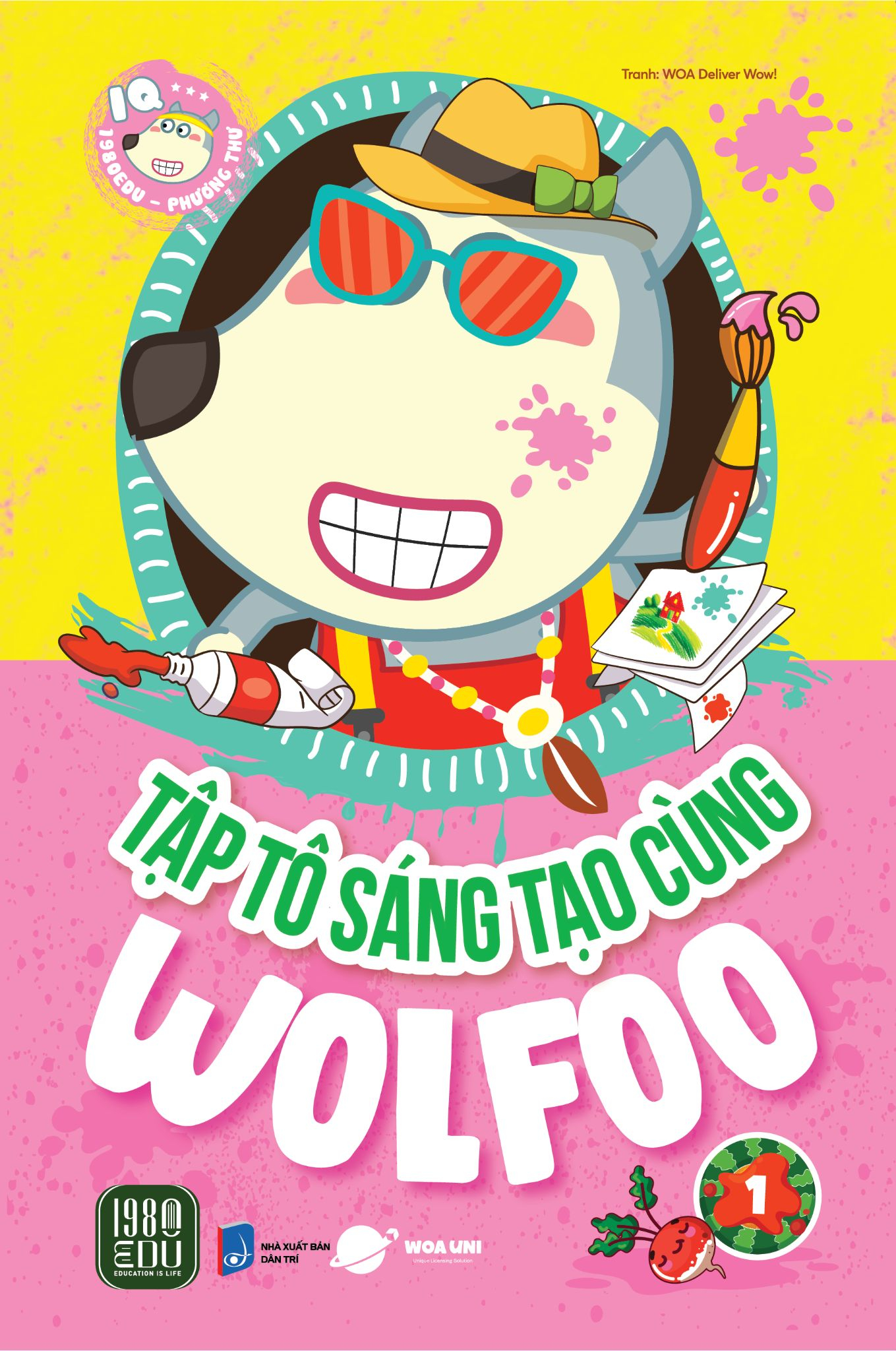 Bộ Tập Tô Sáng Tạo Cùng Wolfoo - Tập 1 - Ảnh 2