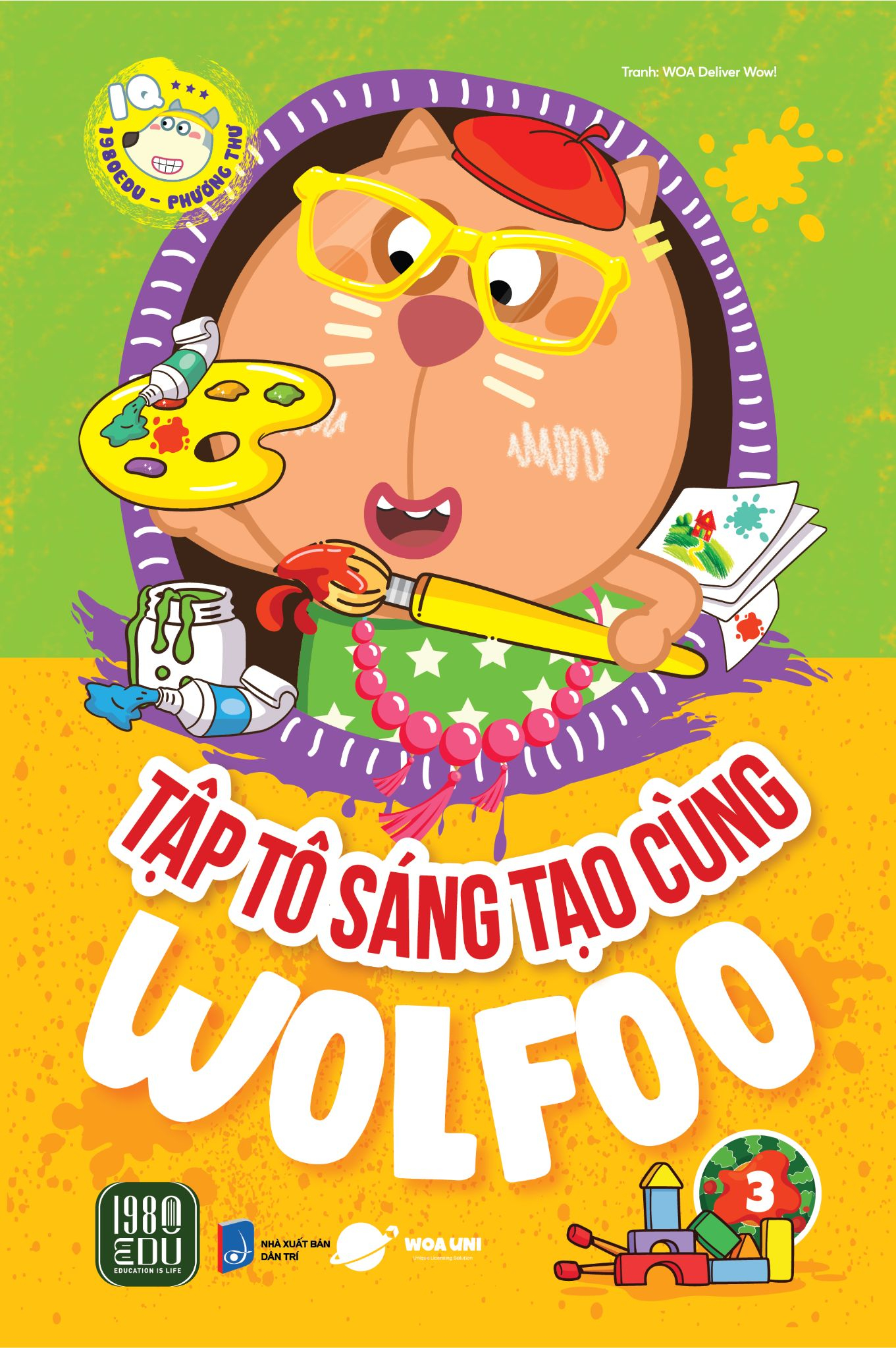 Bộ Tập Tô Sáng Tạo Cùng Wolfoo - Tập 3 - Ảnh 2