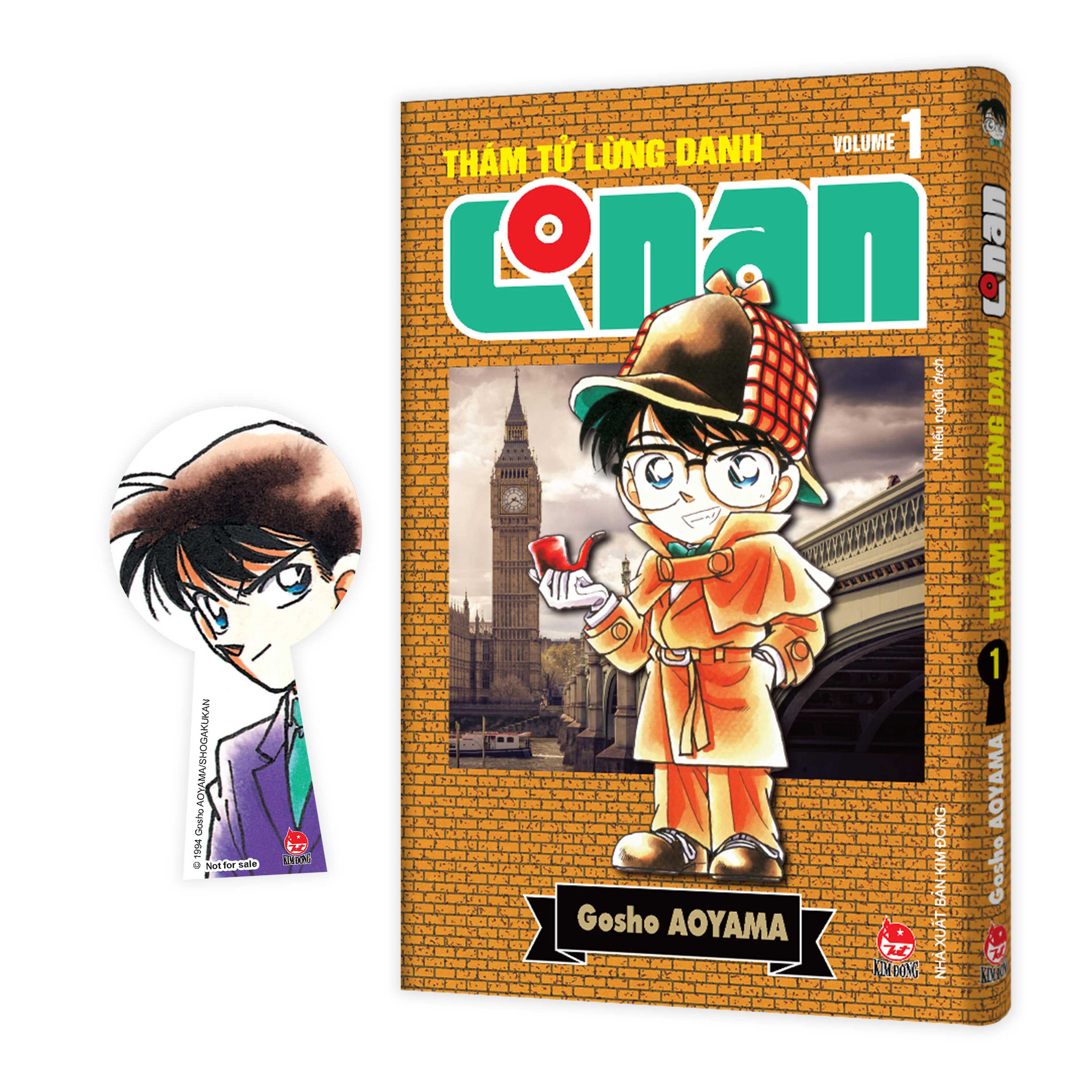 Bộ Thám Tử Lừng Danh Conan - Tập 1 - Bản Nâng Cấp - Tặng Kèm Bookmark - Ảnh 2