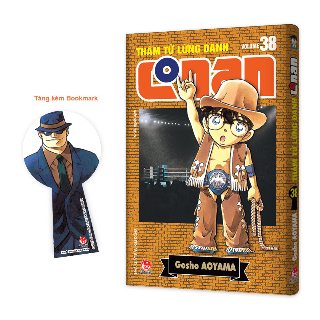 Bộ Thám Tử Lừng Danh Conan - Tập 38 - Bản Nâng Cấp - Tặng Kèm Bookmark - Ảnh 2