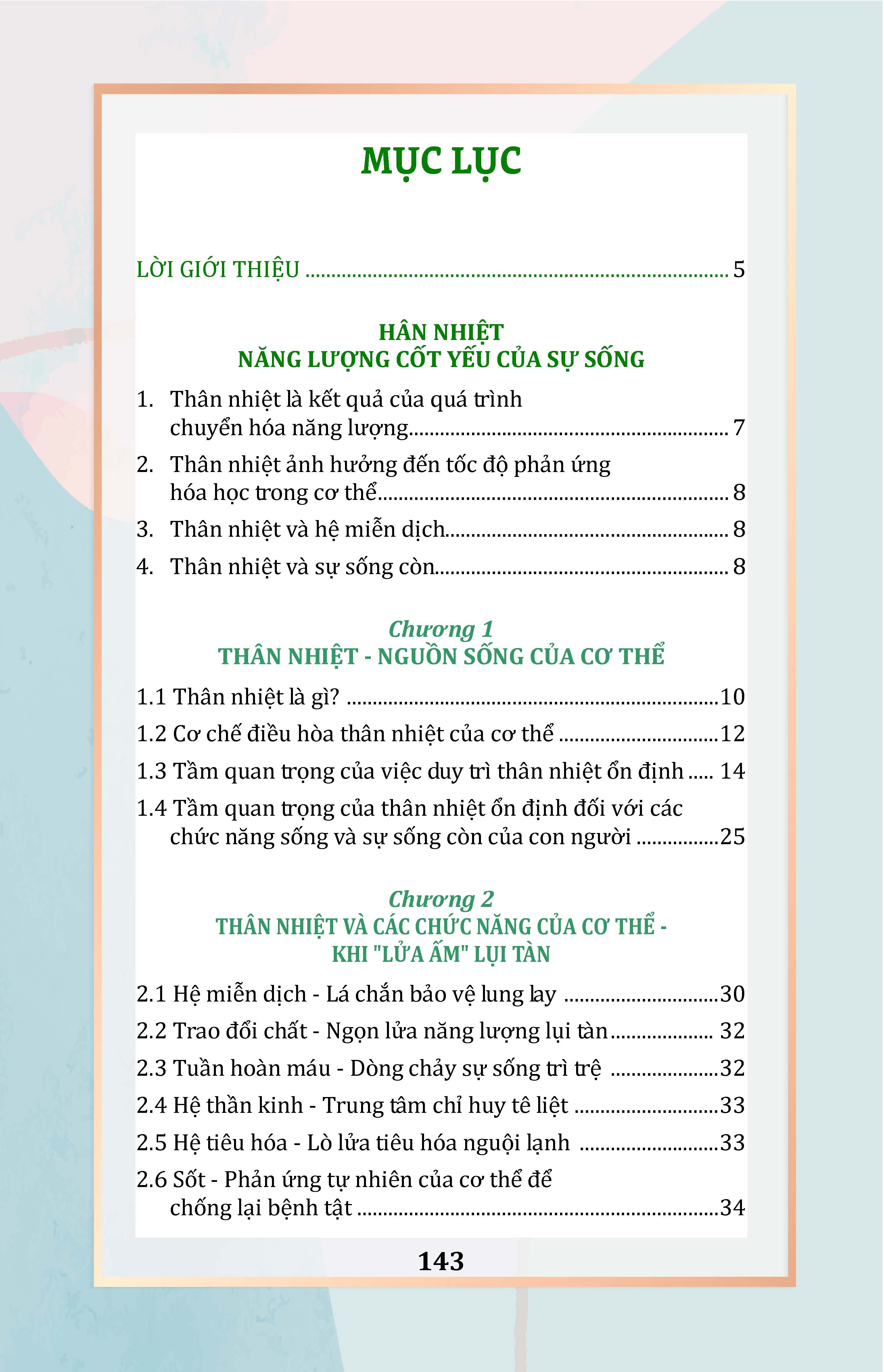 Bộ Thân Nhiệt - Năng Lượng Cốt Yếu Của Sự Sống - Ảnh 14
