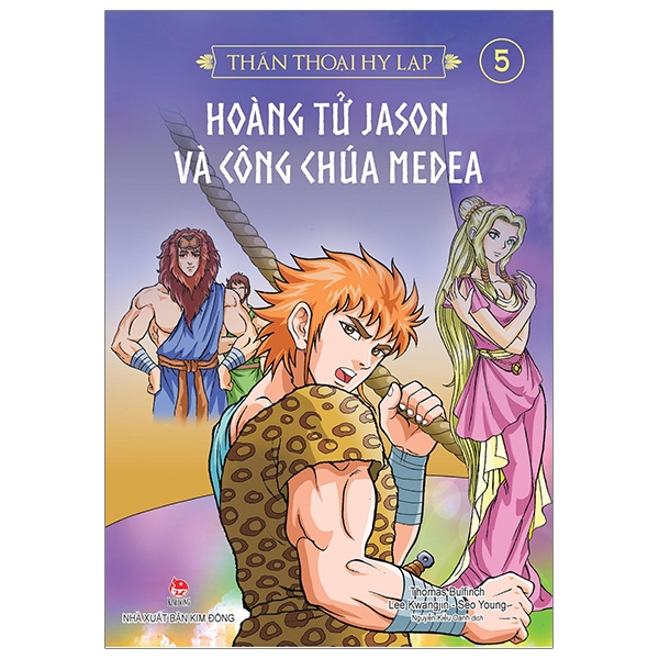 bộ thần thoại hy lạp tập 5 - hoàng tử jason và công chúa medea (tái bản 2019)