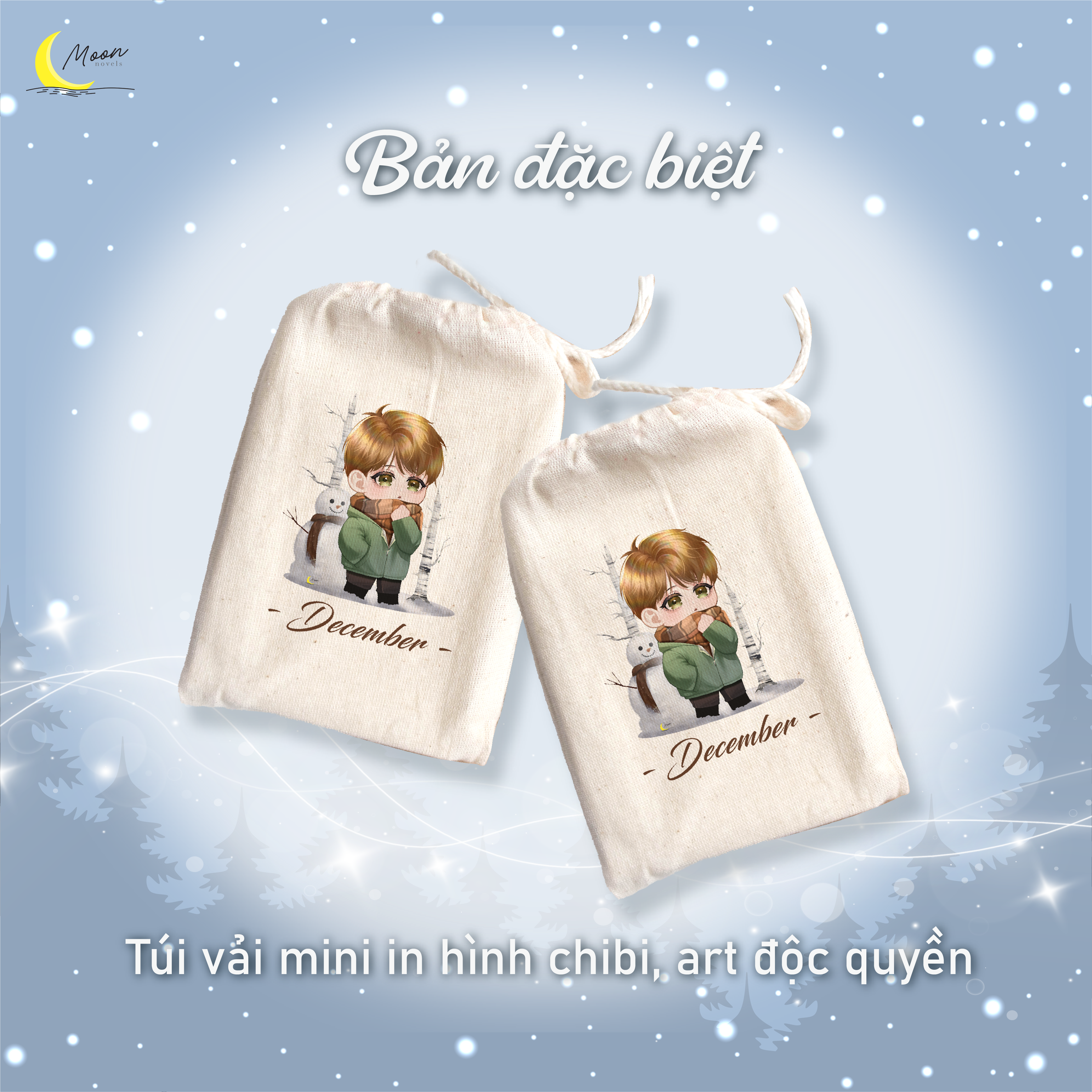 Bộ Tháng 12 - Tập 1 - Bản Đặc Biệt - Tặng Kèm Bookmark + Postcard Hộp + Túi Vải Mini - Ảnh 5