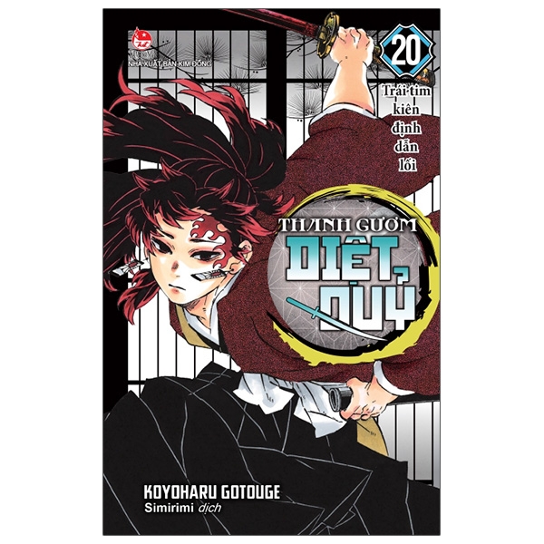 bộ thanh gươm diệt quỷ - kimetsu no yaiba - tập 20 - trái tim kiên định dẫn lối