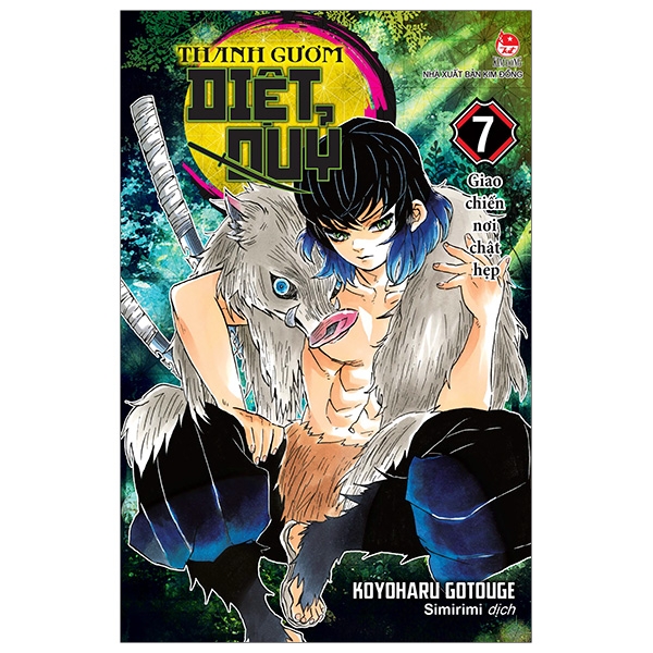 bộ thanh gươm diệt quỷ - kimetsu no yaiba - tập 7 - giao chiến nơi chật hẹp