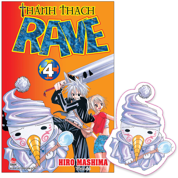 bộ thánh thạch rave - tập 4 - tặng kèm bookmark plue