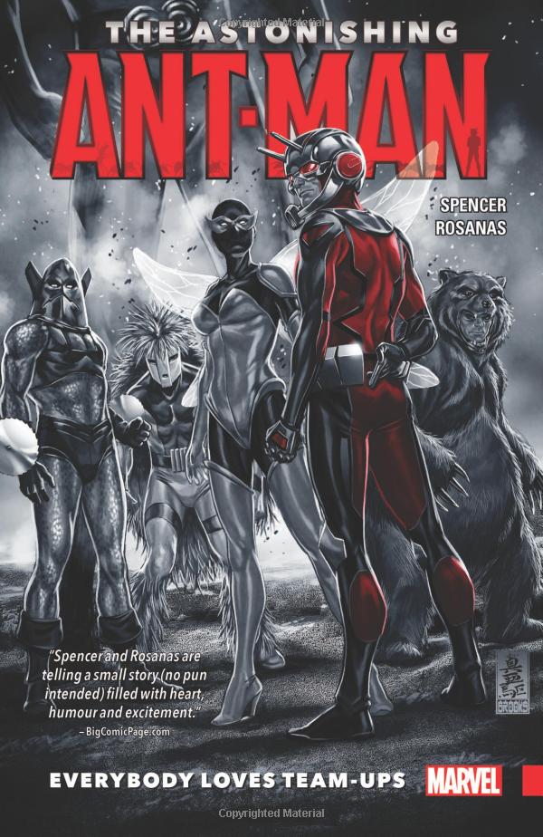 bộ the astonishing ant-man vol. 1: everybody loves team-ups tpb