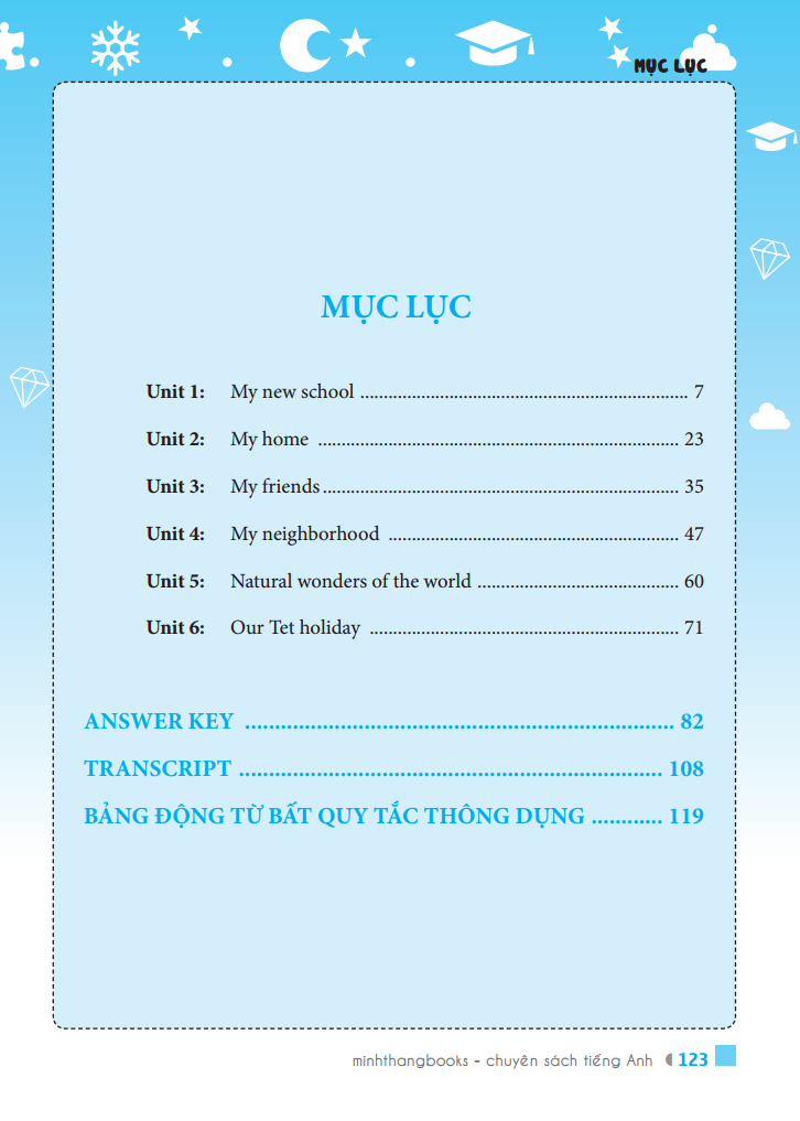 bộ the langmaster - em học giỏi tiếng anh lớp 6 - tập 1 (có đáp án) - Ảnh 3