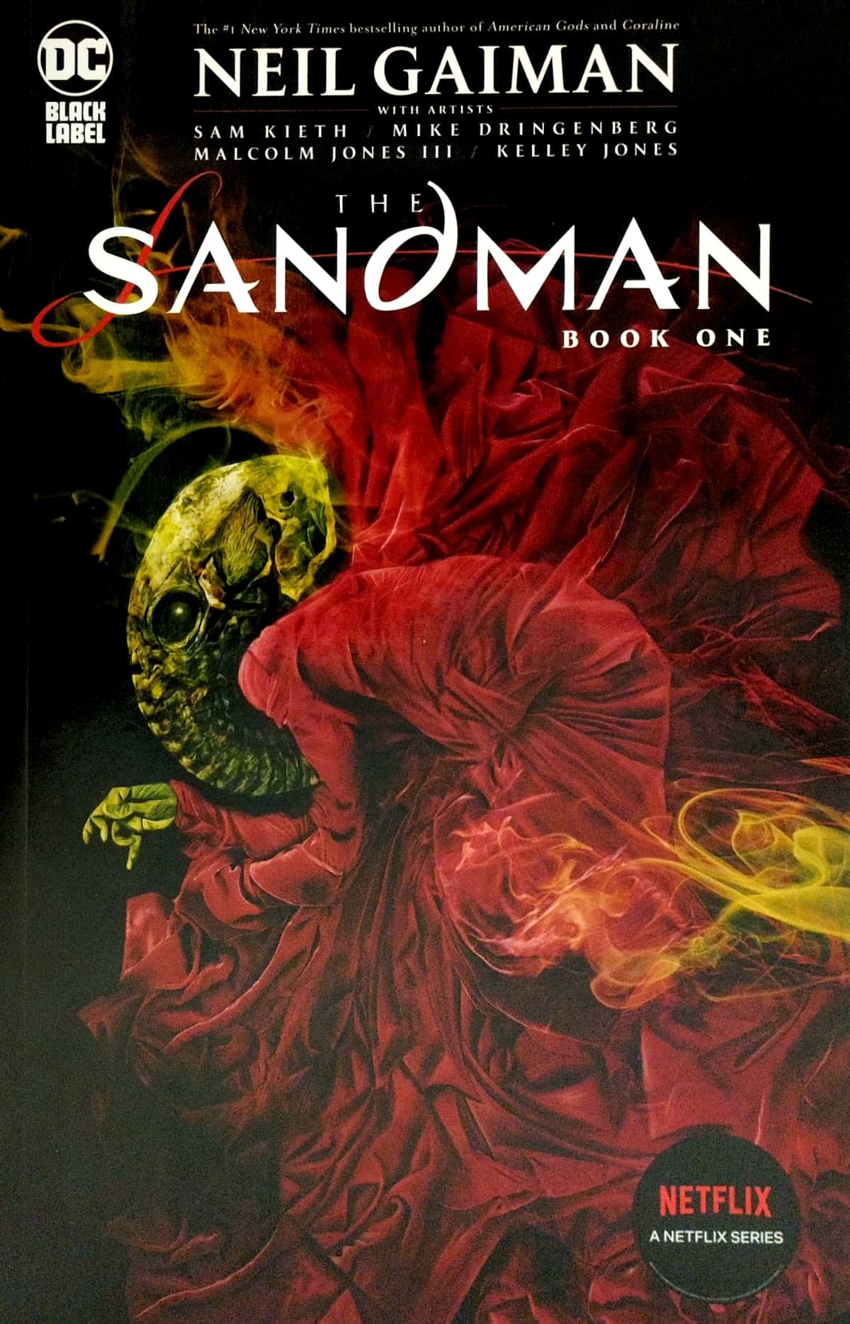 bộ the sandman book 1 - graphic novel: the dc black label