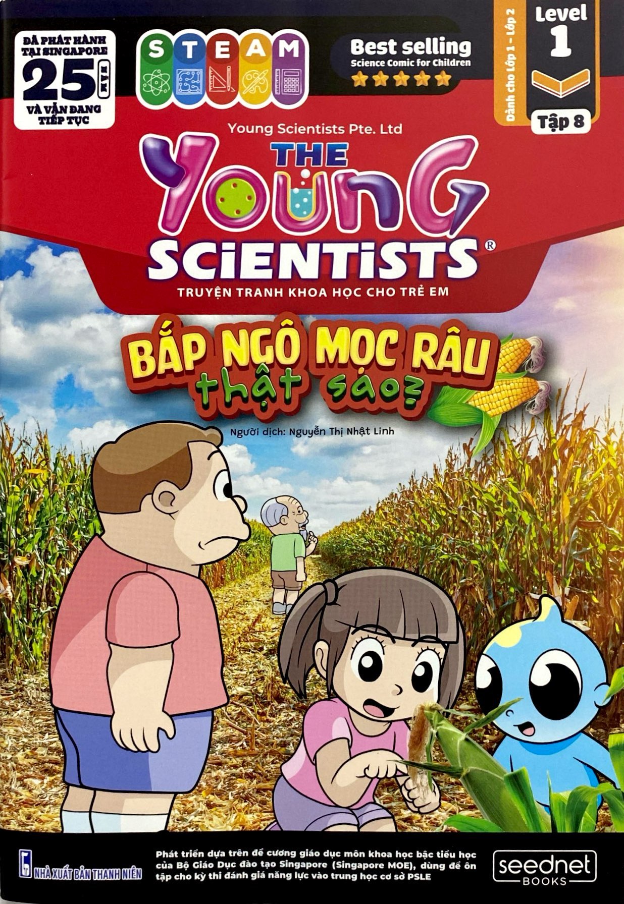 Bo
						
										
										The Young Scientist - Truyen Tranh Khoa Hoc Cho Tre Em - Level 1 - Tap 8 - Bap Ngo Moc Rau That Sao? - Ảnh 2