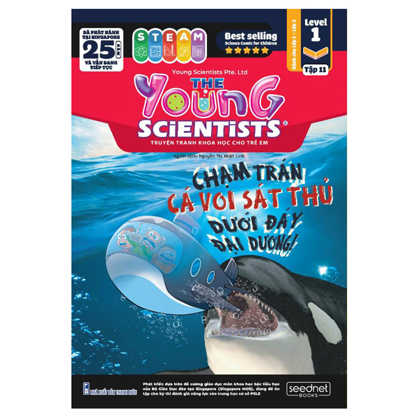 Bo
The Young Scientists - Truyen Tranh Khoa Hoc Cho Tre Em - Level 1 - Tap 11 - Cham Tran Ca Voi Sat Thu Duoi Day Dai Duong!