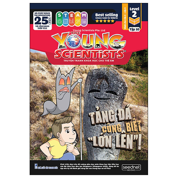 Bo
The Young Scientists - Truyen Tranh Khoa Hoc Cho Tre Em - Level 2 - Tap 10 - Tang Da Cung Biet “Lon Len”!
