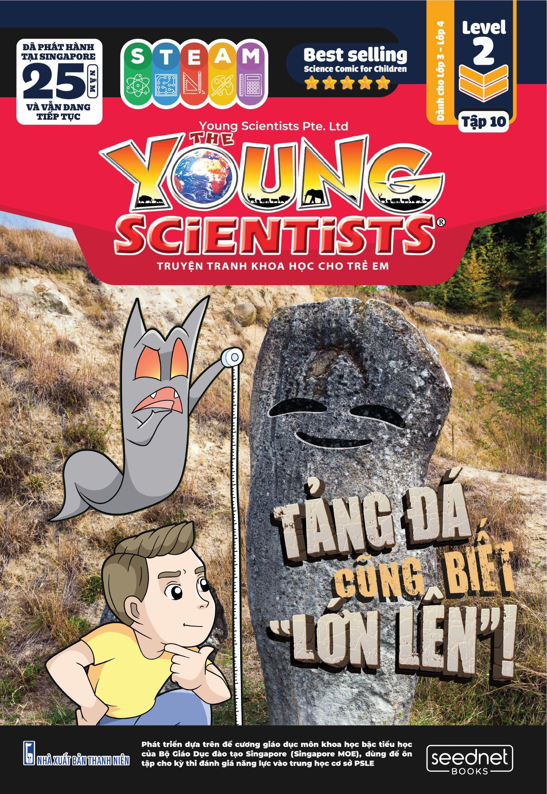Bộ The Young Scientists - Truyện Tranh Khoa Học Cho Trẻ Em - Level 2 - Tập 10 - Tảng Đá Cũng Biết “Lớn Lên”! - Ảnh 2