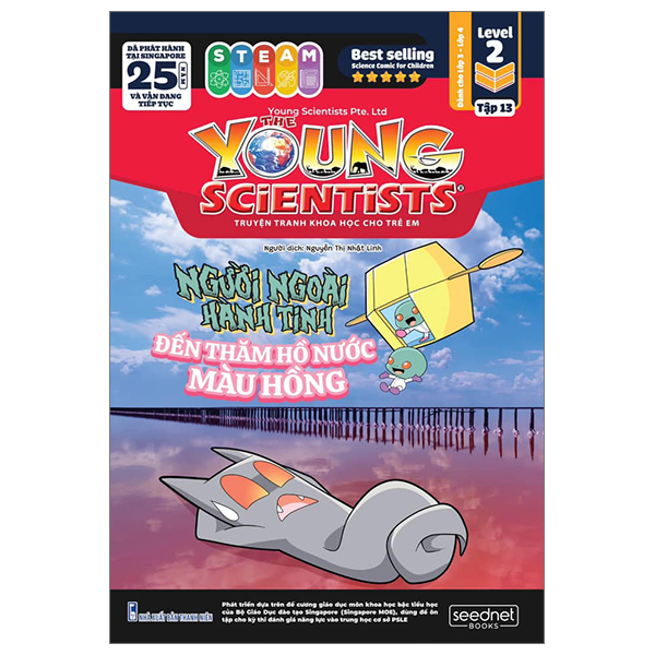 Bo
The Young Scientists - Truyen Tranh Khoa Hoc Cho Tre Em - Level 2 - Tap 13 - Nguoi Ngoai Hanh Tinh Den Tham Ho Nuoc Mau Hong